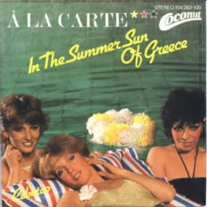 A la carte - In the summer of Greece (nur Cover)