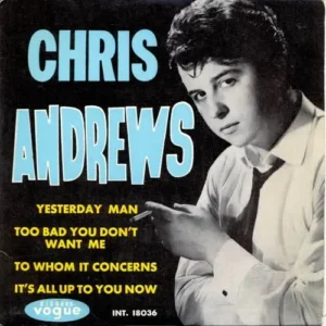 Andrews Chris - Yesterday man (franz. EP - nur Cover)