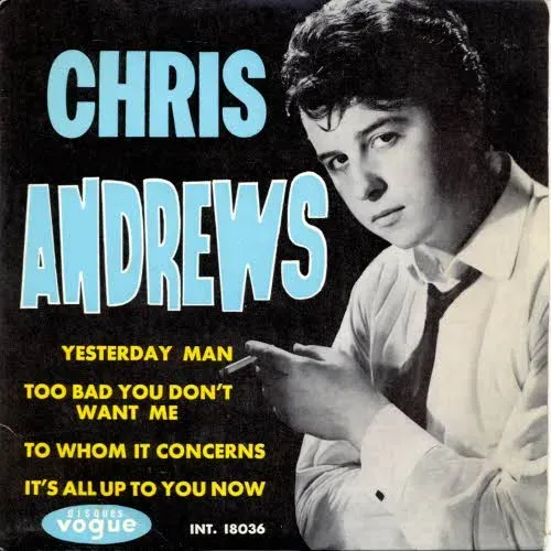 Andrews Chris - Yesterday man (franz. EP - nur Cover)