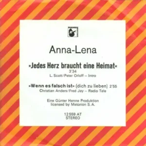 Anna-Lena - Jedes Herz braucht eine Heimat (nur PROMO-Cover)