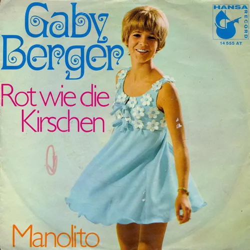 Berger Gaby - Rot wie die Kirschen (nur Cover)