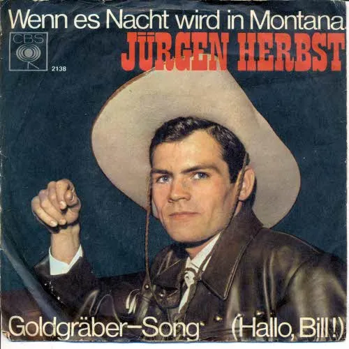 Herbst Jürgen - Wenn es Nacht wird in Montana (nur Cover)