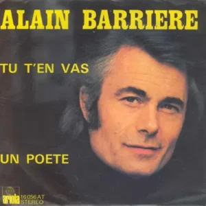 Barriere Alain - Tu t'en vas