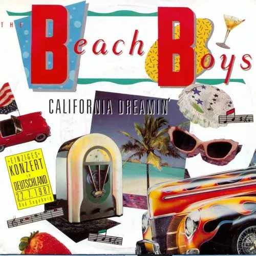 Beach Boys - California Dreamin' / Help me Rhonda (nur Cover - RI)