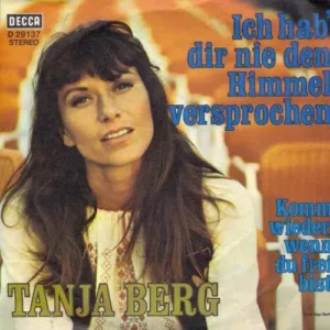 Berg Tanja - Ich hab' dir nie den Himmel versprochen (nur Cover)