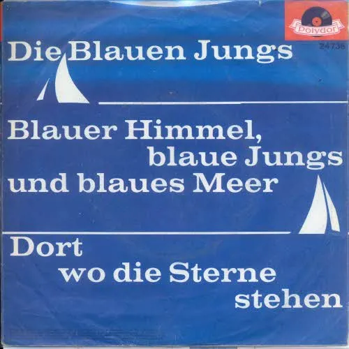 Blauen Jungs - Blauer Himmel, blaue Jungs und blaues Meer (nur Cover)
