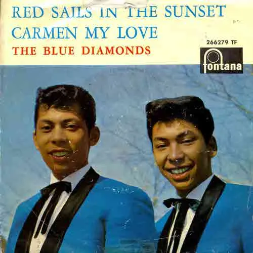Blue Diamonds - Red sails in the sunset (nur Cover-NL)