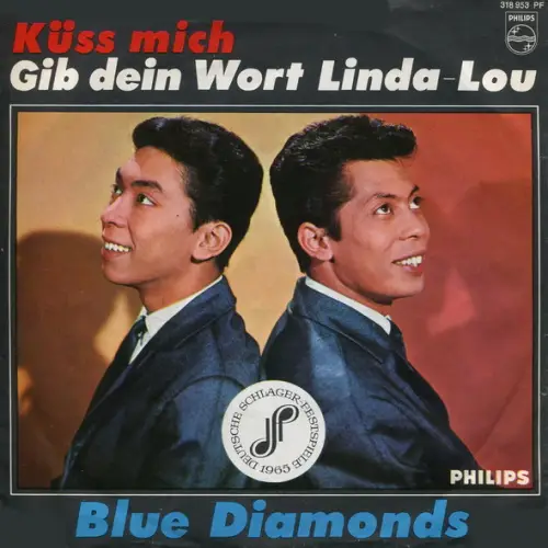 Blue Diamonds - Küss mich (AK)