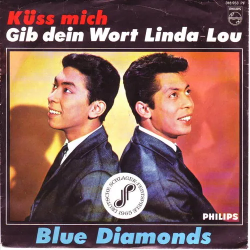 Blue Diamonds - Küss mich (AK)