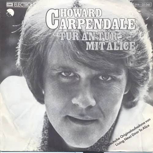 Carpendale Howard - Tür an Tür mit Alice (nur Cover)