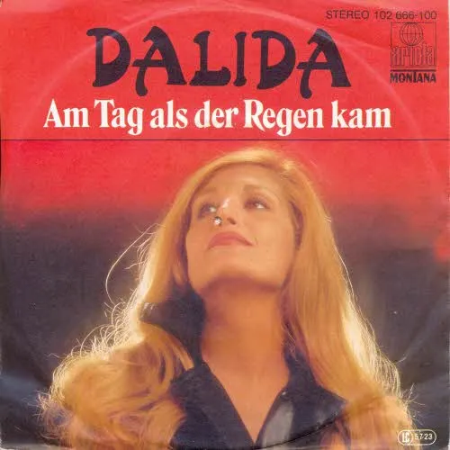 Dalida - Am Tag, als der Regen kam (RI-ARIOLA)