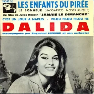 Dalida - Les enfants du Pirée (EP-nur Cover)