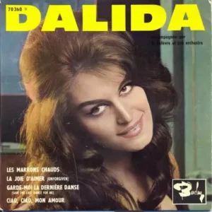 Dalida - wunderschöne franz. EP (70360)
