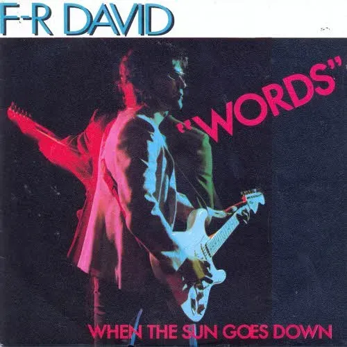 David F.R. - Words (franz. Pressung)