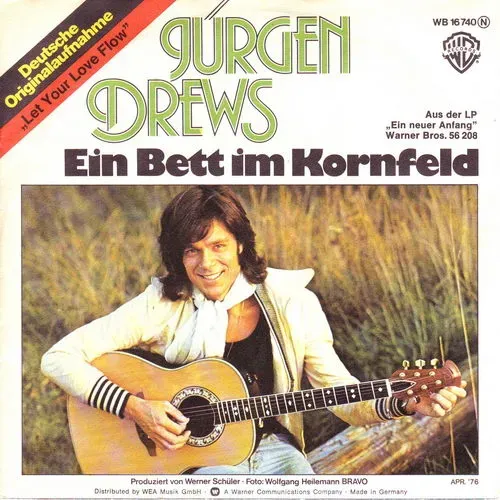 Drews Jürgen - Ein Bett im Kornfeld (nur Cover)