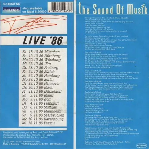 Falco - The sound of Musik – Bild 2