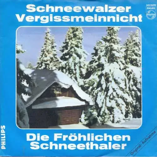 Fröhliche Schneethaler - Schneewalzer / Vergissmeinnicht (AK)