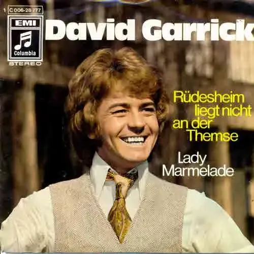 Garrick David - Rüdesheim liegt nicht an der Themse