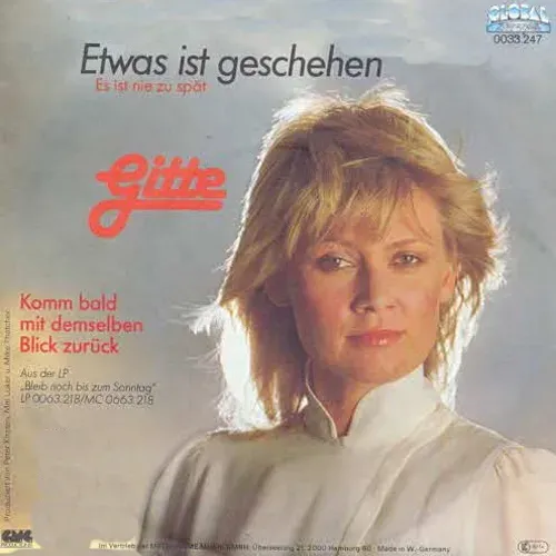 Gitte - Etwas ist geschehen