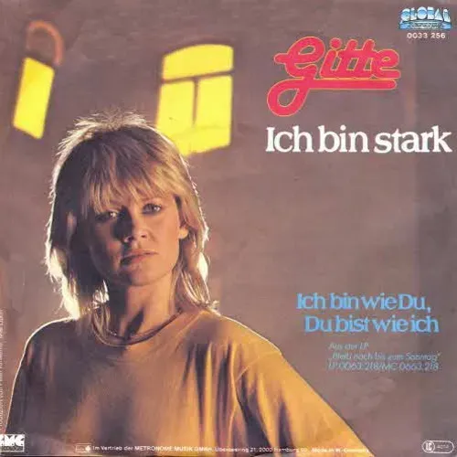 Gitte - Ich bin stark (nur Cover)