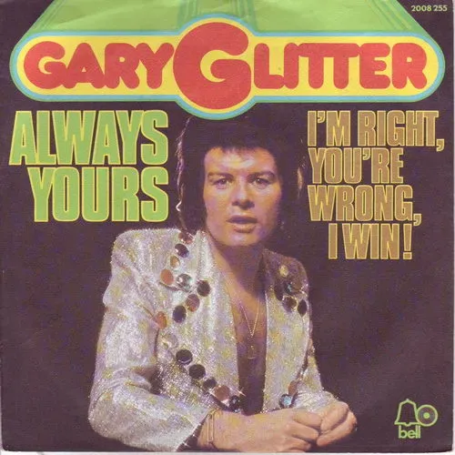 Glitter Gary - Always yours (nur Cover)