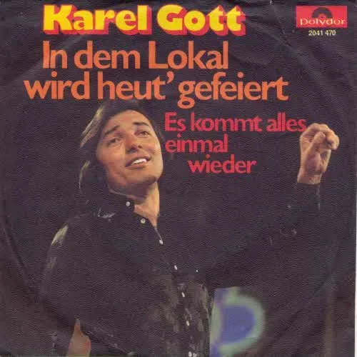 Gott Karel - In dem Lokal wird heute gefeiert