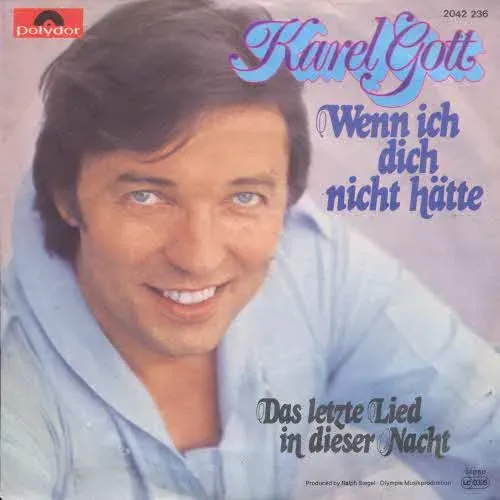Gott Karel - Wenn ich dich nicht hätte (nur Cover)