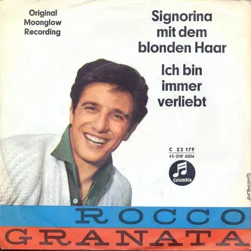 Granata Rocco - Signorina mit dem blonden Haar (nur Cover)