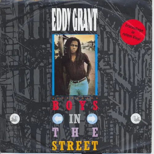 Grant Eddy - Boys in the street (RED WAX - nur Cover)