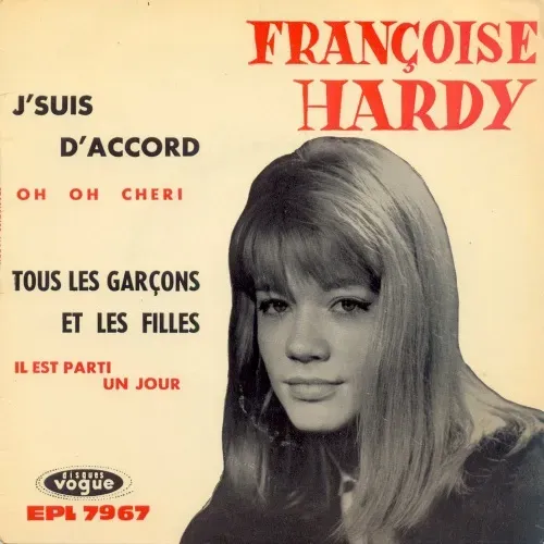 Hardy Françoise - wunderschöne franz. EP (7967) (nur Cover)
