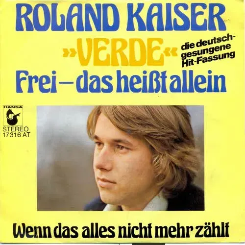 Kaiser Roland - Verde (deutsch gesungen)