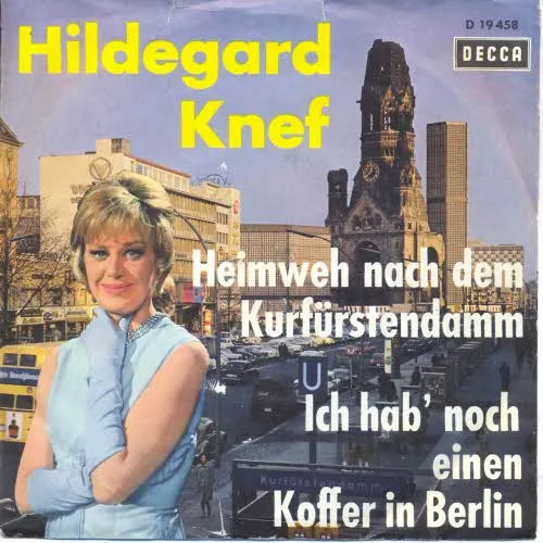 Knef Hildegard - Heimweh nach dem Kurfürstendamm