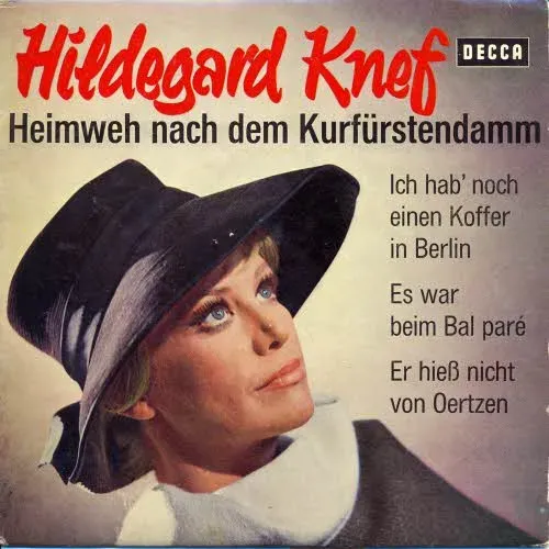 Knef Hildegard - Heimweh nach dem Kurfürstendamm (EP - nur Cover)