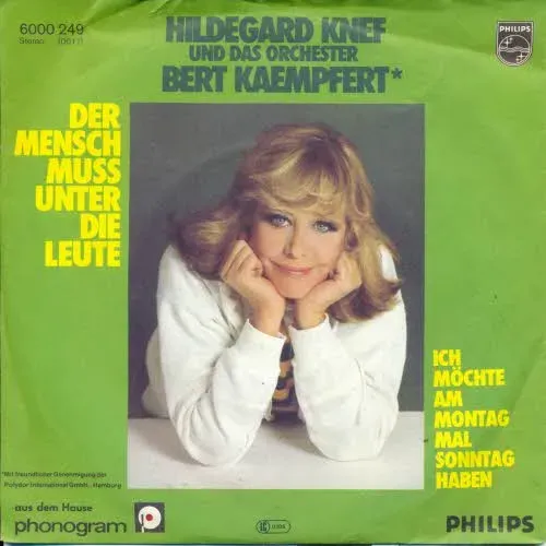 Knef Hildegard - Der Mensch muss unter die Leute (nur Cover)