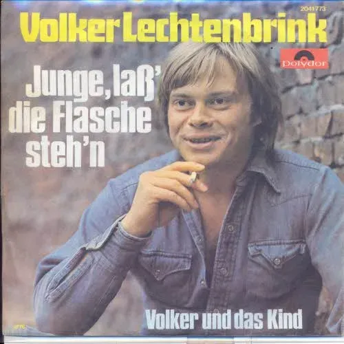 Lechtenbrink Volker - Junge, lass die Flasche stehen (nur Cover)