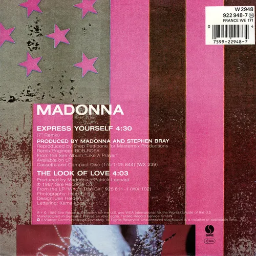 Madonna - Express yourself – Bild 2