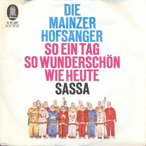 Mainzer Hofsänger - So ein Tag, ..... (weisses Cover)