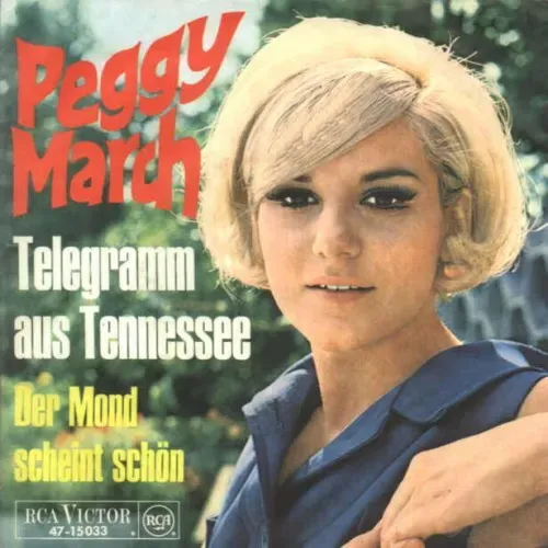 March Peggy - Telegramm aus Tennessee (weisse PROMO)