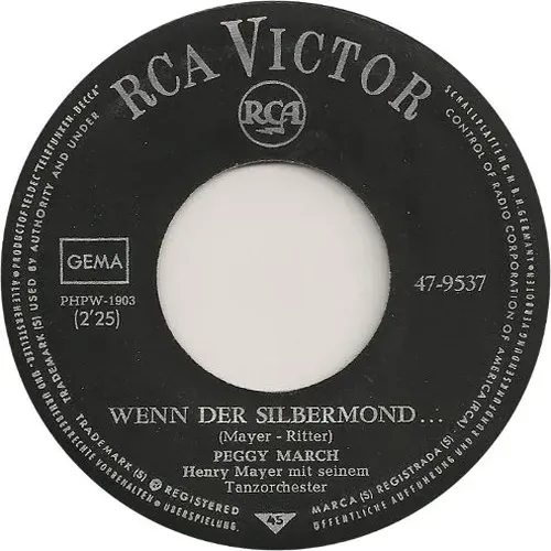 March Peggy - Wenn der Silbermond (Old Label Design) – Bild 3
