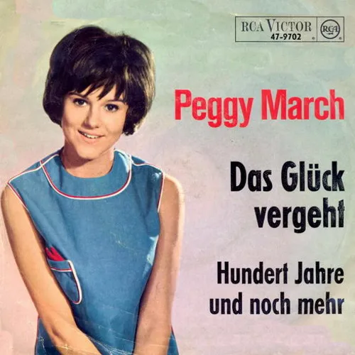 March Peggy - Das Glück vergeht (rares Cover)