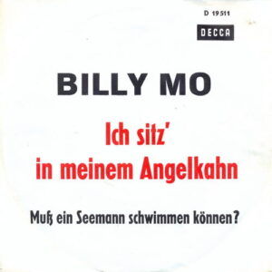 Mo Billy - Ich sitz in meinem Angelkahn (weisses Cover-PROMO) - AK