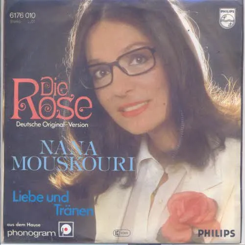 Mouskouri Nana - Die Rose (nur Cover)