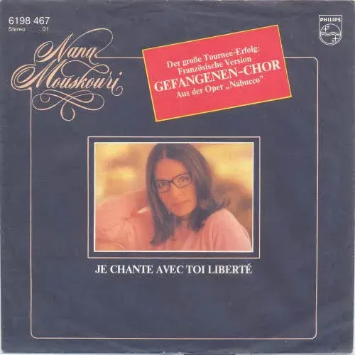 Mouskouri Nana - Je chante avec toi liberte (nur Cover)