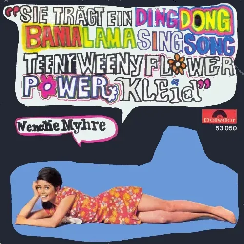 Myhre Wencke - Flower-Power-Kleid (nur Cover)