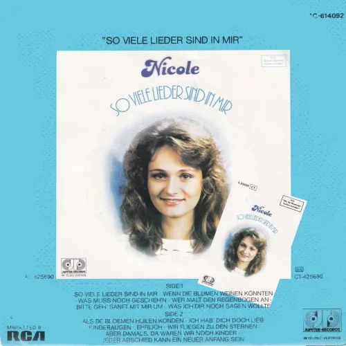 Nicole - Duizend Liedjes – Bild 2