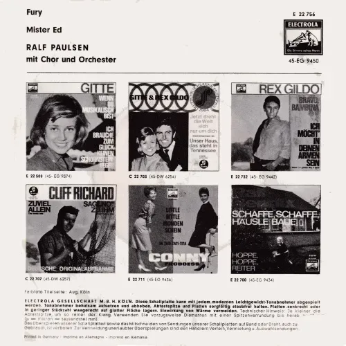 Paulsen Ralf - Fury / Mr. Ed – Bild 2