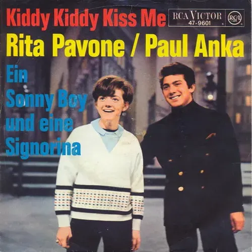 Pavone Rita & Anka Paul - Kiddy kiddy kiss me (nur Cover)