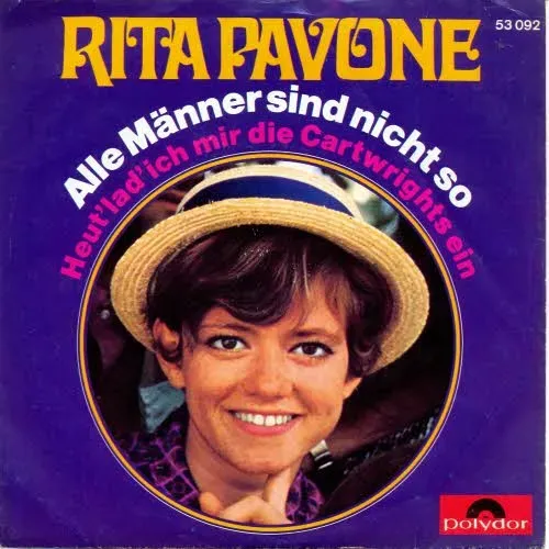Pavone Rita - Alle Männer sind nicht so (nur Cover)