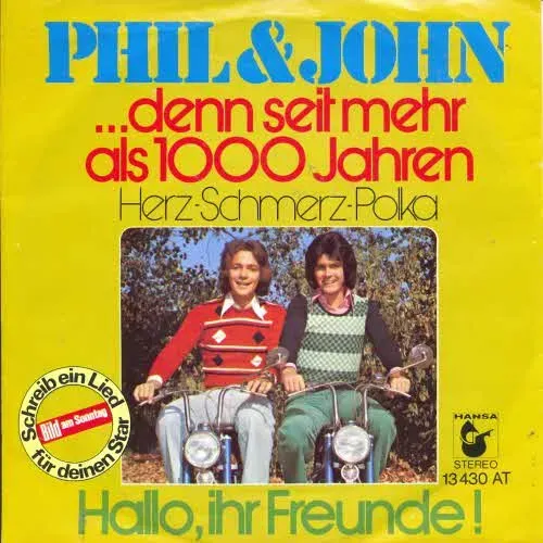 Phil & John - .... denn seit mehr als 1000 Jahren (nur Cover)