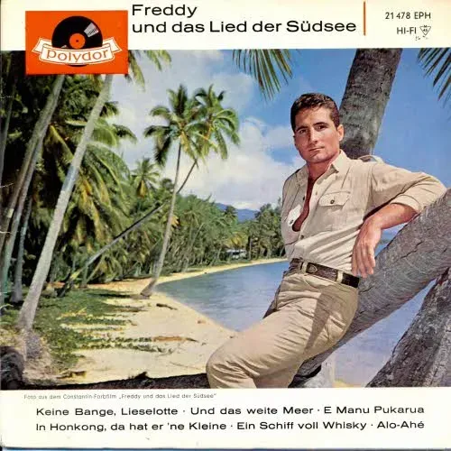 Quinn Freddy - Das Lied der Südsee (EP-AK)